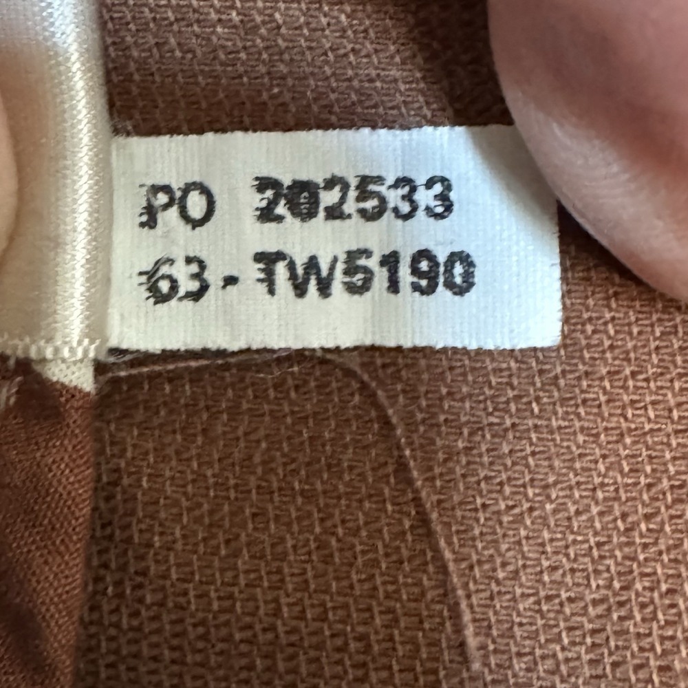Tommy Bahama Stretch Jacket‎ L Brown Embroidered Western Boho Floral Lined - Picture 7 of 13
